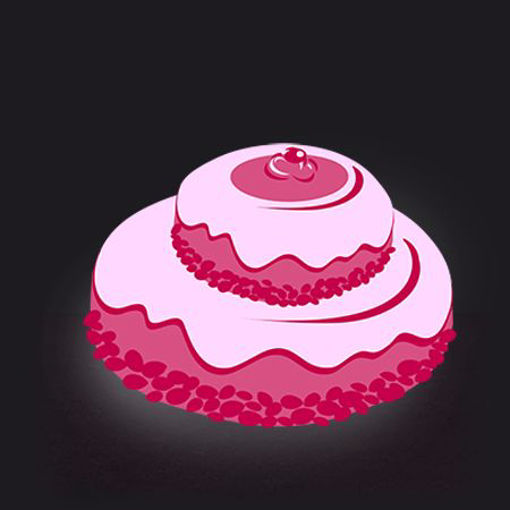 Afbeelding van (GT067) Little crown taart  20 personen