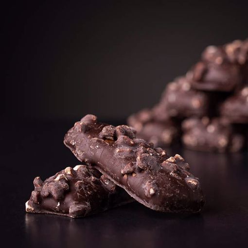 Afbeelding van Pakje chocolade printen met noten