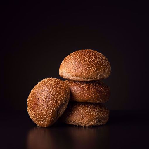 Afbeelding van 6 x sesam broodje tarwe (per 6 verpakt)