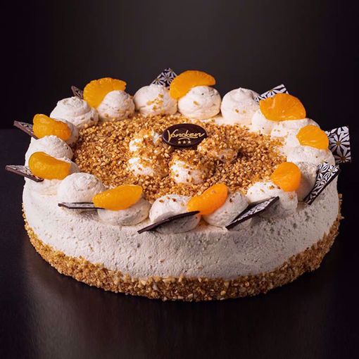 Afbeelding van Hazelnoot bavaroise taart