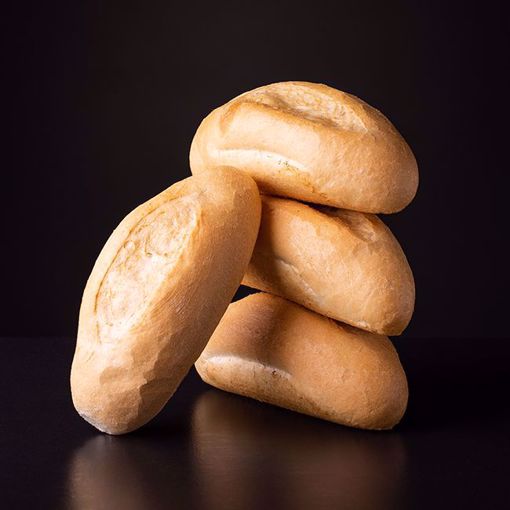 Afbeelding van 6 half afgebakken broodjes