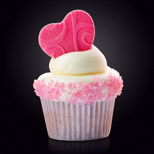 Afbeelding van Hartjes cupcake