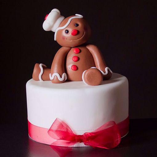 Afbeelding van Kersttaart Gingerbread Man