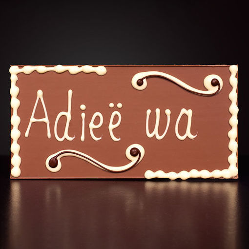 Afbeelding van Choco tablet "Adieë Wa"