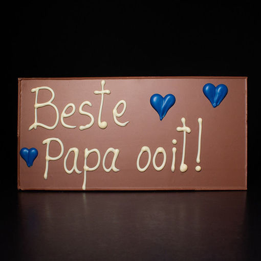 Afbeelding van Choco Tablet Vaderdag "Beste papa ooit"