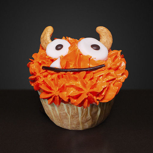 Afbeelding van Halloween muffin (Oranje Griezel)