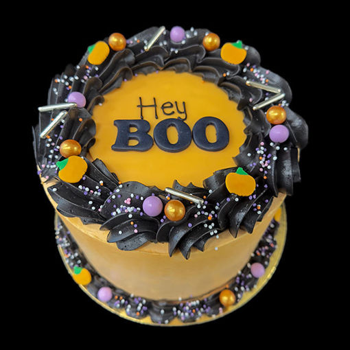 Afbeelding van Halloweentaart Hey Boo