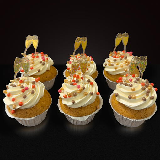 Afbeelding van 6x Cupcake Magic Moments