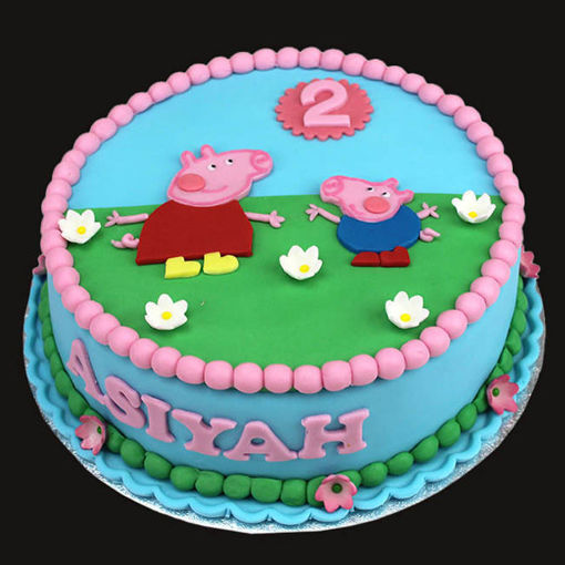 Afbeelding van Peppa pig taart