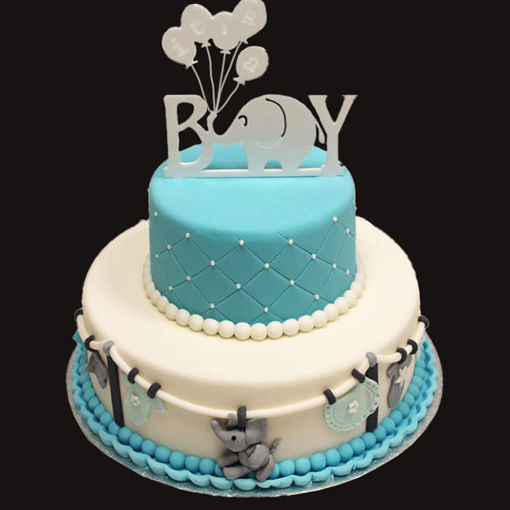 Afbeelding van Its a boy taart