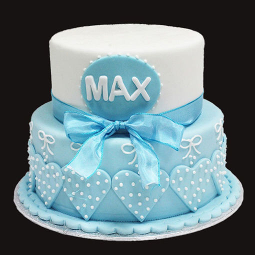 Afbeelding van Hartjes Blauw