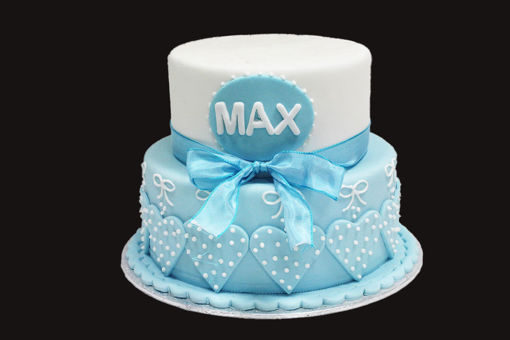 Afbeelding van Hartjes Blauw