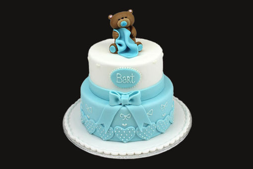 Afbeelding van Bart Blue bear taart