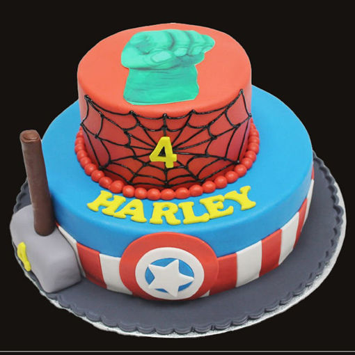 Afbeelding van Avengers taart