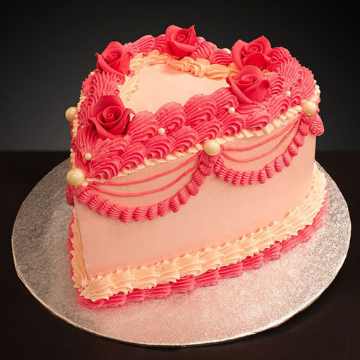 Afbeelding van Heart Of Cream Red 12 persoons