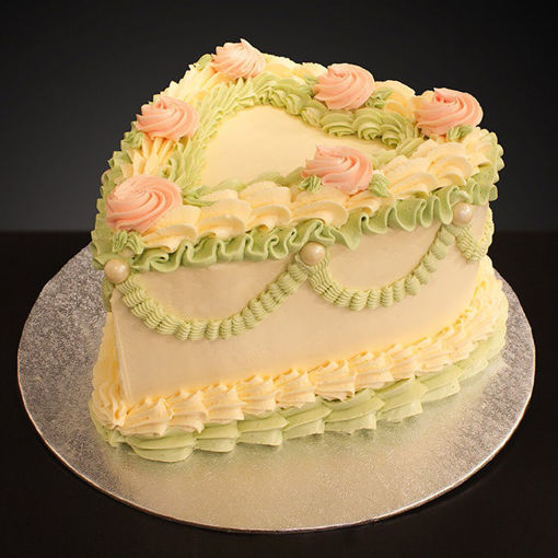 Afbeelding van Heart Of Cream Green 12 persoons