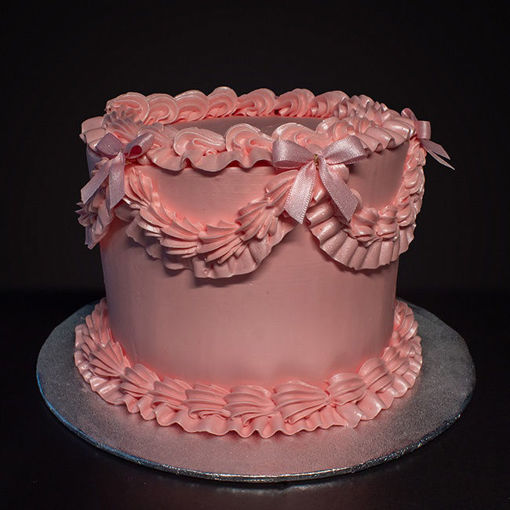 Afbeelding van (FT490) Pink strikjes