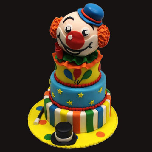 Afbeelding van Luxe clowntaart