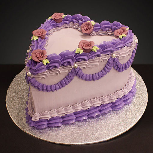 Afbeelding van Heart Of Cream Purple 12 persoons