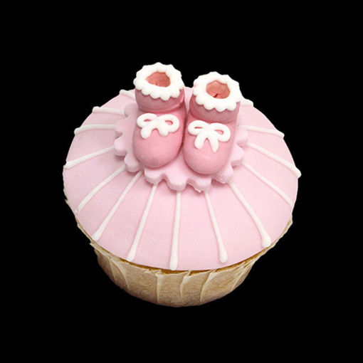Afbeelding van Muffin baby schoentje roze