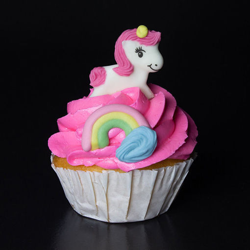 Afbeelding van Rainbow unicorn Muffin