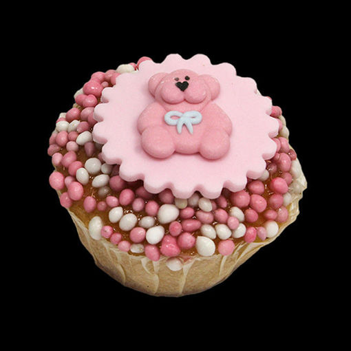 Afbeelding van Muffin baby beertje roze