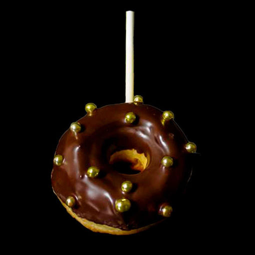 Afbeelding van Mini donut golden dots