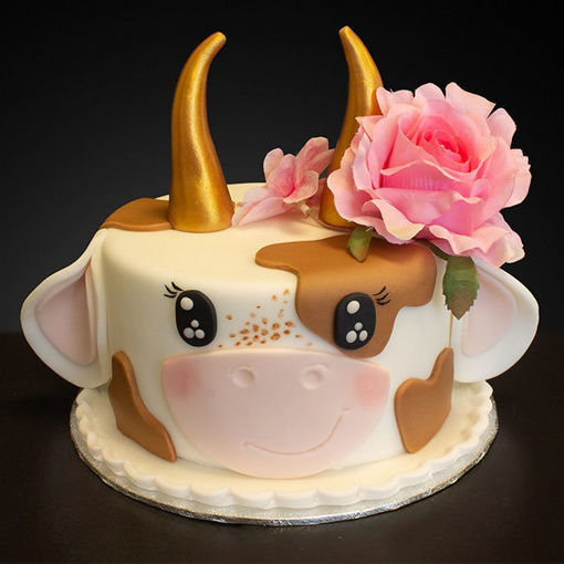 Afbeelding van Flower Cow