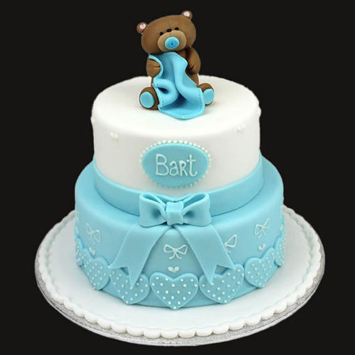 Afbeelding van Bart Blue bear taart